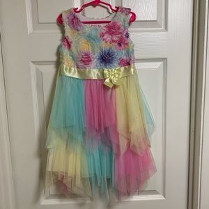 Girls colorful dress